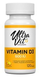 UltraVit Vitamin D3 (120 кап)