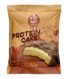 Печенье протеиновое FIT KIT Protein Cake (Арахисовая паста) (70 г)