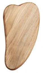 Массажер- скребок Гуаша для лица и тела из дерева грецкого ореха. Травы Горного Крыма