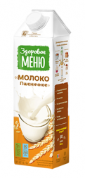 Молоко Пшеничное Здоровое меню (1 л)