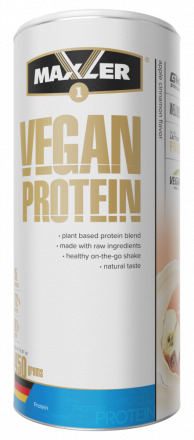 Протеин Maxler Vegan Protein Яблоко с корицей (450 г)