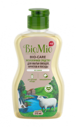 Средство для мытья посуды, овощей и фруктов без запаха BioMio (315 мл)