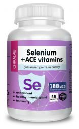 Selenium+ACE vitamins Chikalab (60 кап)