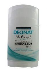 Дезодорант-Кристалл , стик плоский вывинчивающийся (twistup), (100  г), цельный DeoNat