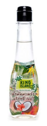 Кокосовое масло натуральное 100% KING ISLAND (200 мл)