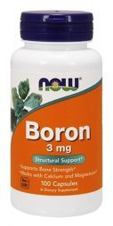 NOW Boron 3 мг (100 кап)