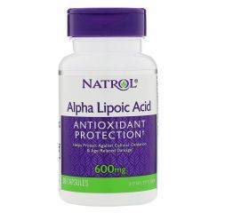 Natrol Alpha Lipolic Acid 600 мг (30 кап)