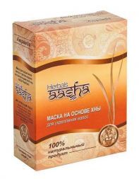 Маска для волос на основе хны для укрепления волос AAsha Herbals (80 г)