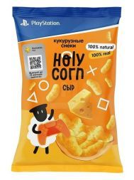 Кукурузные палочки – Сыр, Holy Corn (50г)